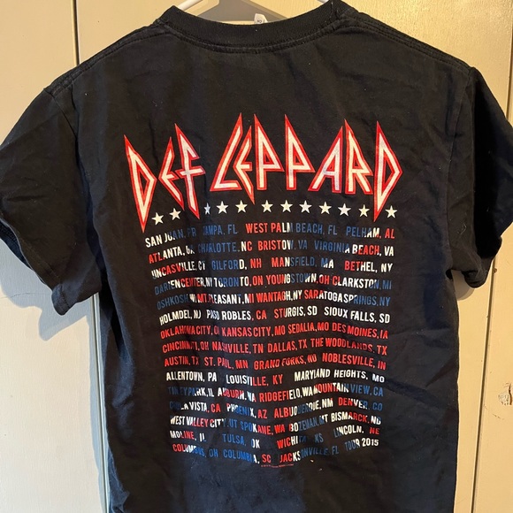 Def Leppard Concert Tour Tee - Picture 2 of 2